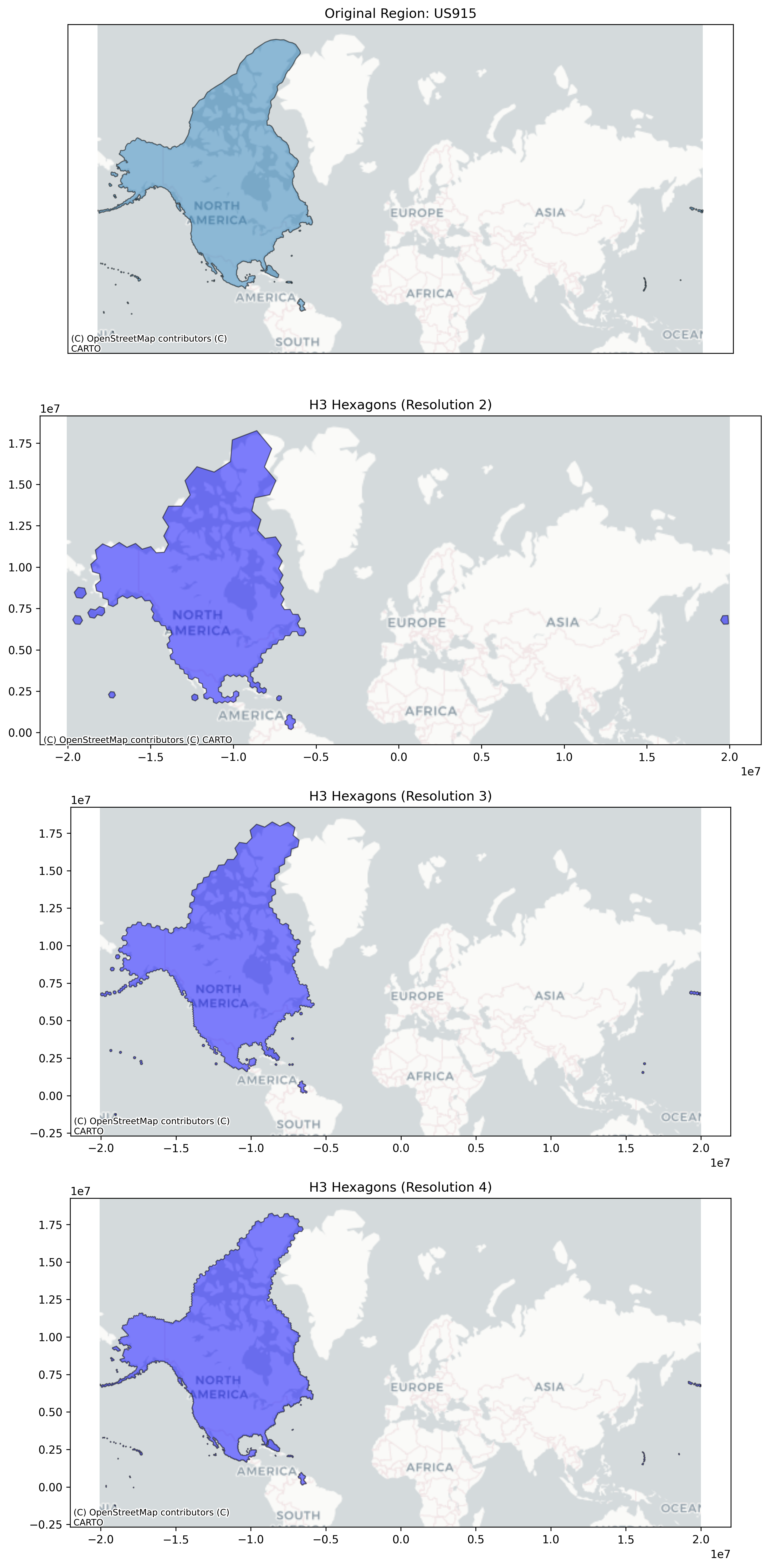 H3 Resolution Comparison