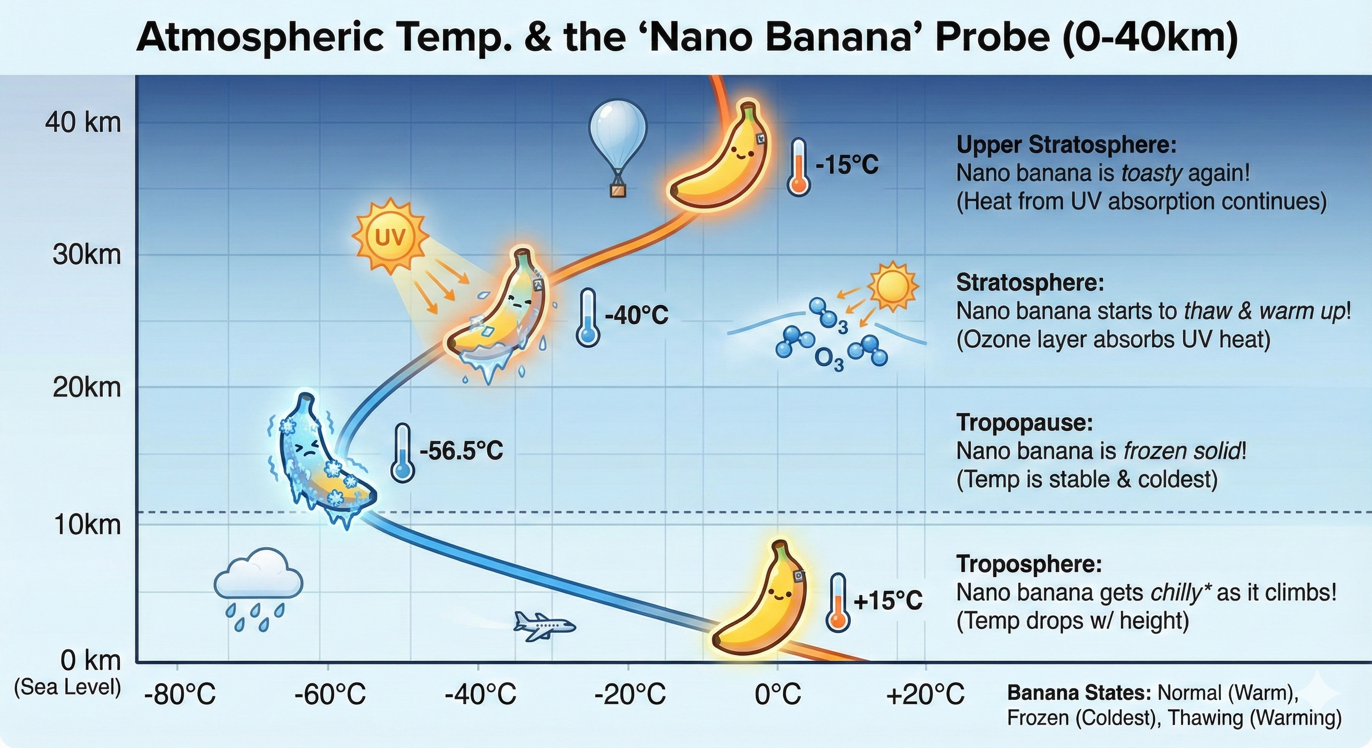 Standard Atmospheric Temperature Profile